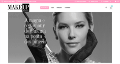 Desktop Screenshot of makeupprofissional.com.br